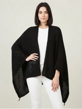 Open Knitted Cape